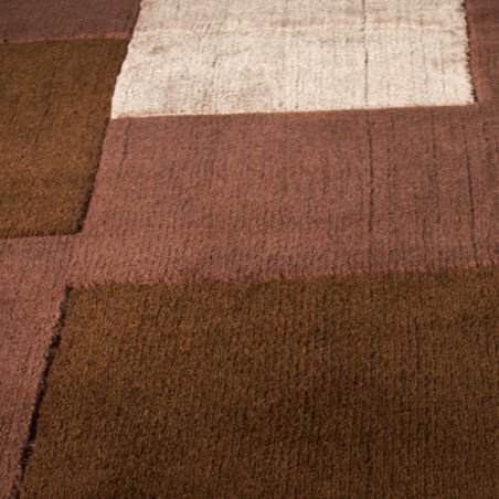 Tappeto moderno Wallflor Ossian Beige Brown Lauren Jacob