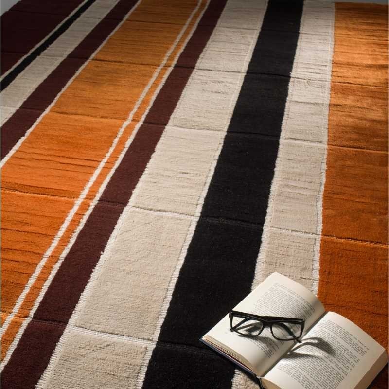 Tappeto moderno Wallflor Sunset Rust Lauren Jacob