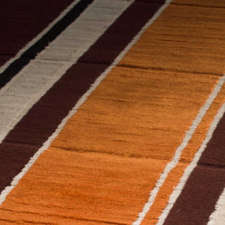 Tappeto moderno Wallflor Sunset Rust Lauren Jacob