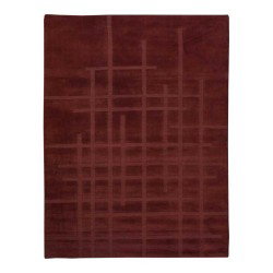 Carpet moderno Wallflor Street Aubergine Lauren Jacob