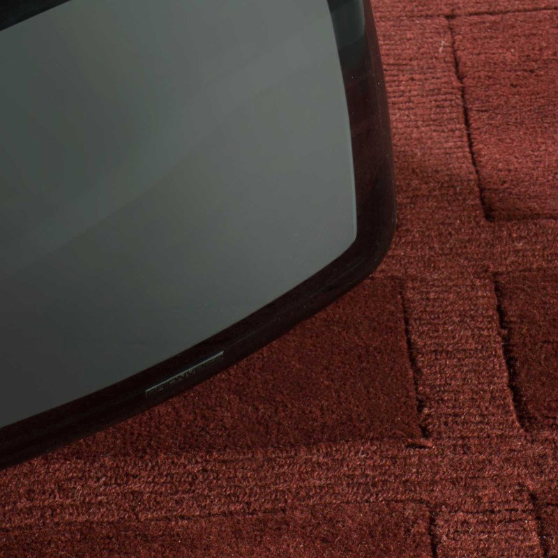 Tappeto moderno Wallflor Street Aubergine Lauren Jacob