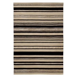 Carpet moderno Wallflor Barcode Black White Lauren Jacob