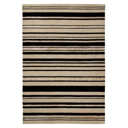 Tappeto moderno Wallflor Barcode Black White Lauren Jacob