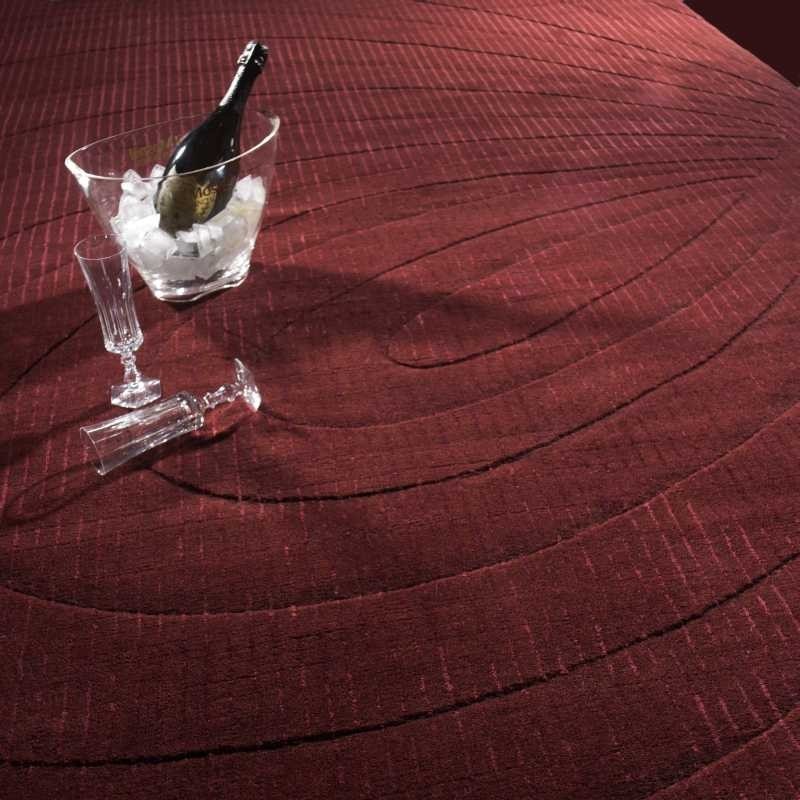 Carpet moderno Wallflor Hypnosia Aubergine Lauren Jacob
