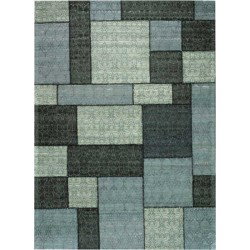 Tappeto moderno Wallflor Patchwork 1 Dark Grey Lauren Jacob