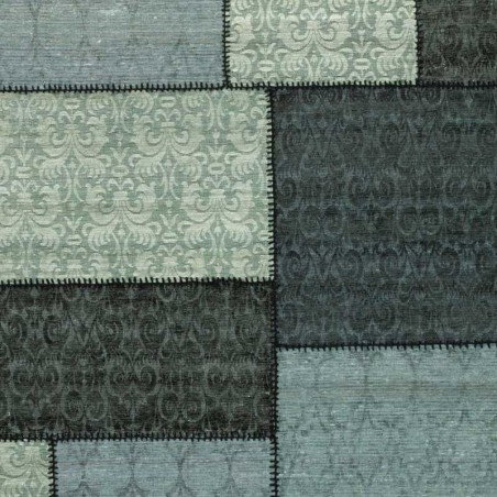 Tappeto moderno Wallflor Patchwork 1 Dark Grey Lauren Jacob
