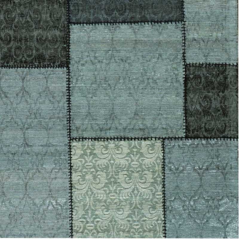 Tappeto moderno Wallflor Patchwork 1 Dark Grey Lauren Jacob