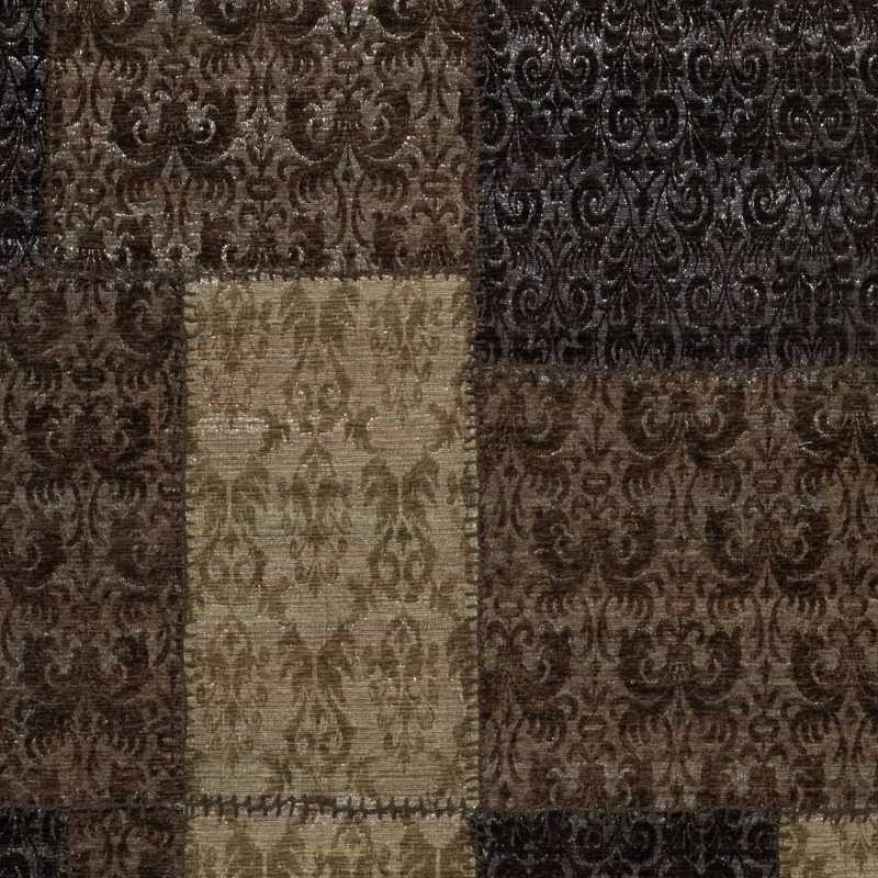 Tappeto moderno Wallflor Patchwork 8 Brown Lauren Jacob