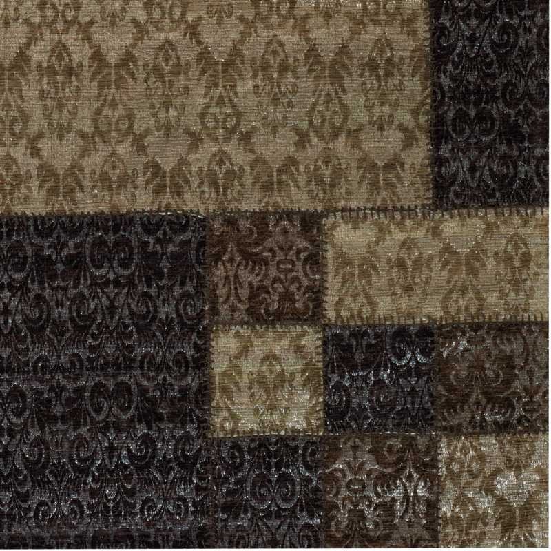 Tappeto moderno Wallflor Patchwork 8 Brown Lauren Jacob
