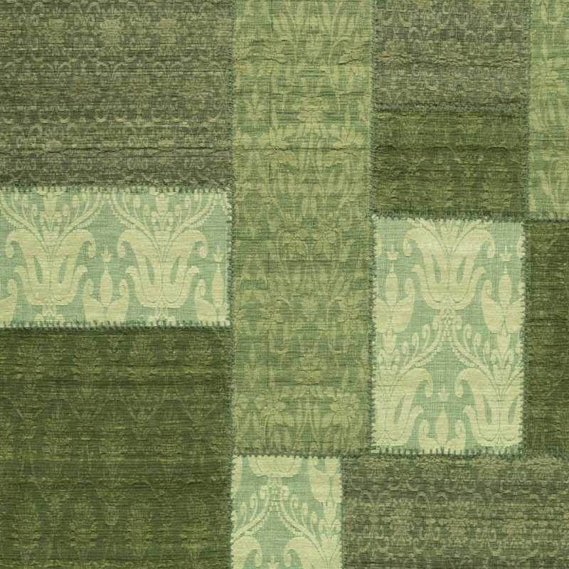 Tappeto moderno Wallflor Patchwork 6 Green Lauren Jacob