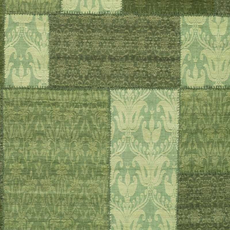 Tappeto moderno Wallflor Patchwork 6 Green Lauren Jacob