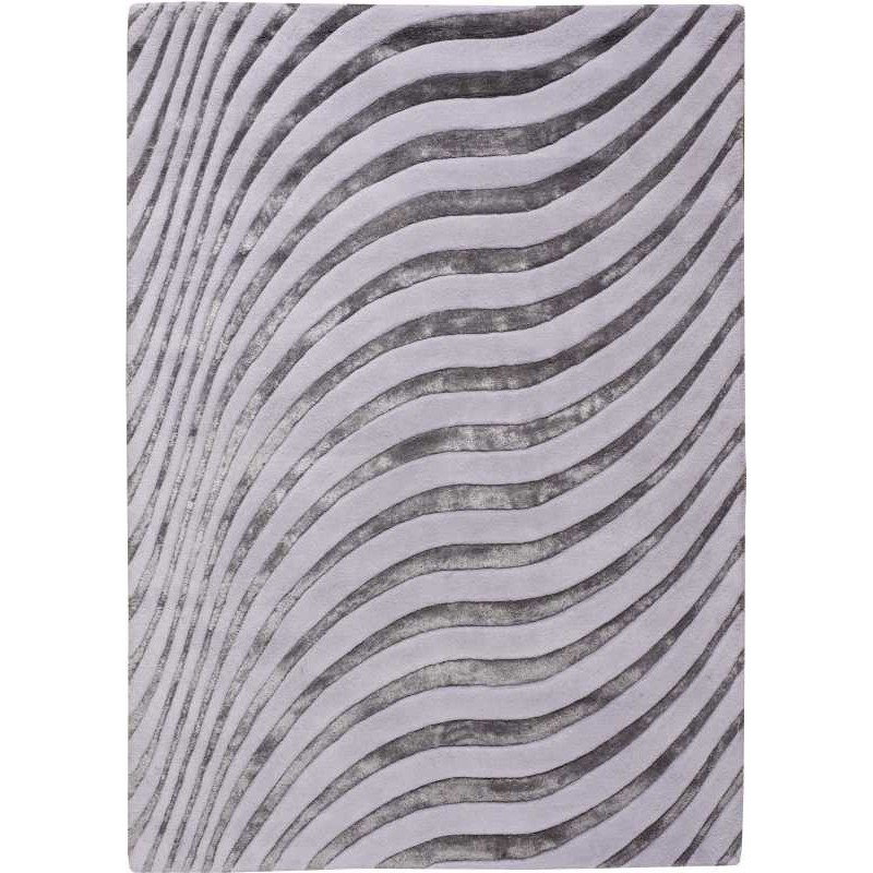 Carpet moderno Wallflor Nadir 120 Light Grey Lauren Jacob
