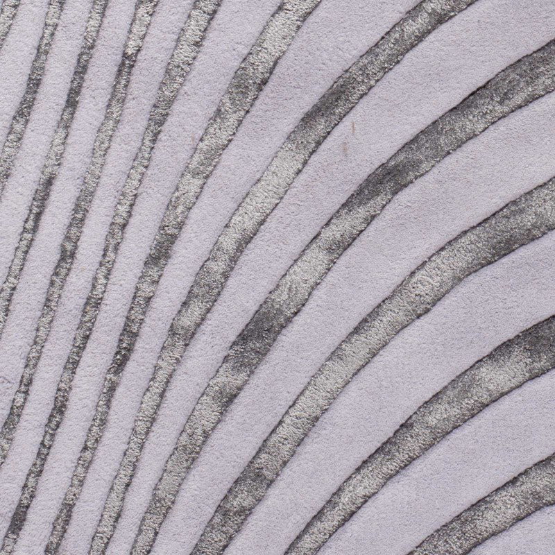 Tappeto moderno Wallflor Nadir 120 Light Grey Lauren Jacob