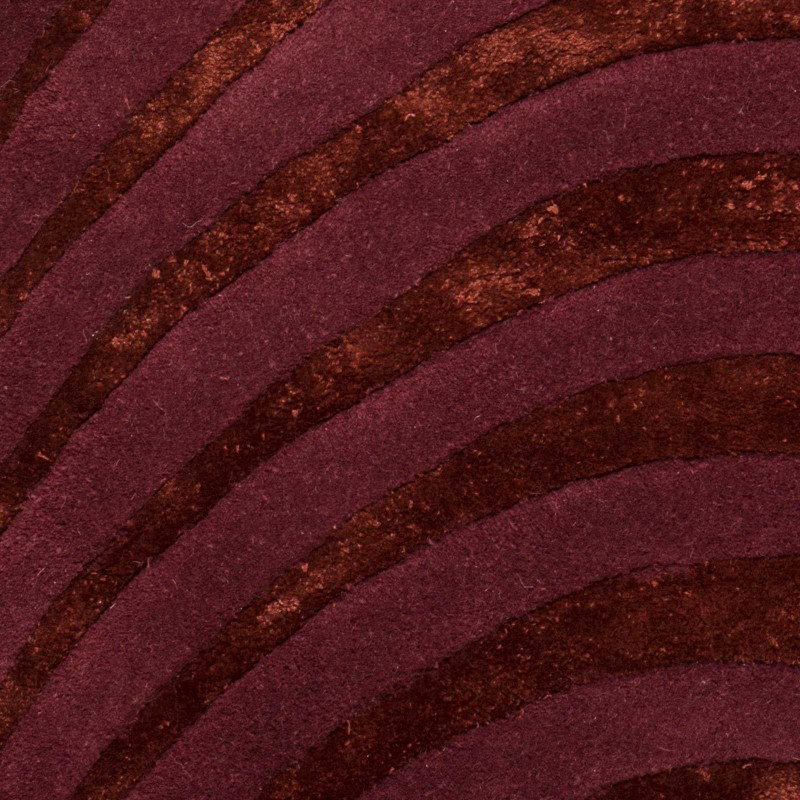 Tappeto moderno Wallflor Nadir 165 Aubergine Lauren Jacob
