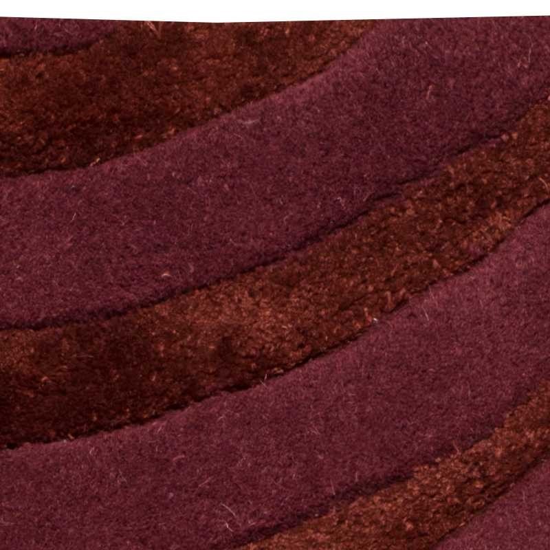 Tappeto moderno Wallflor Nadir 165 Aubergine Lauren Jacob