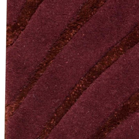 Tappeto moderno Wallflor Nadir 165 Aubergine Lauren Jacob