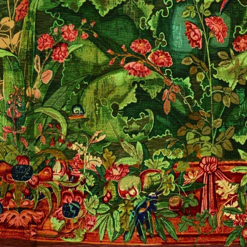 Tappeto moderno Wallflor Verdure a grands ramages cm.202x282