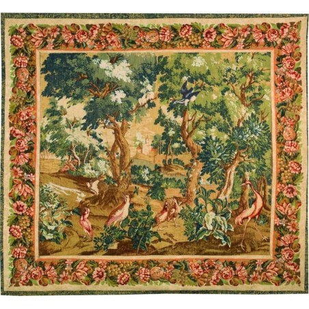 Carpet moderno Wallflor Verdure aux oiseaux cm.188x205