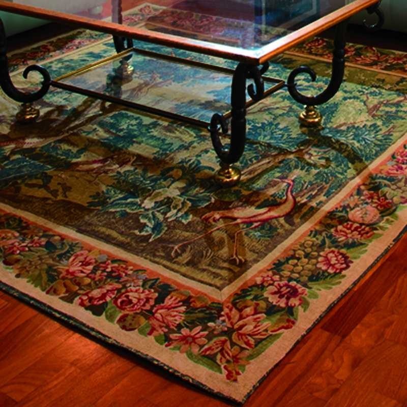 Carpet moderno Wallflor Verdure aux oiseaux cm.188x205