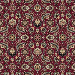 Carpet classico Tabriz classico rosso senza medaglione 12176 2