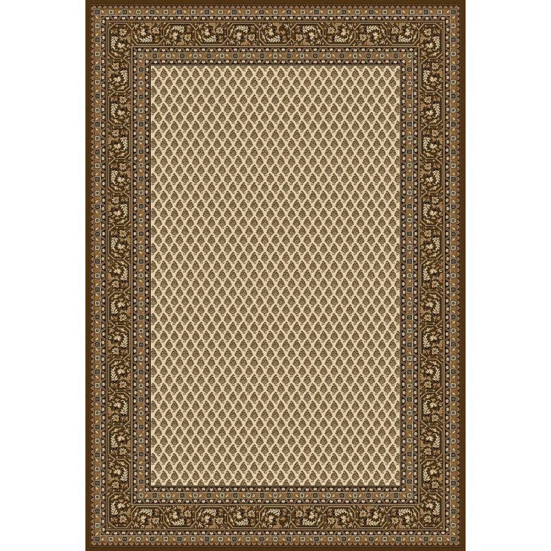 Carpet classico Mir classico senza medaglione crema-marrone 12264