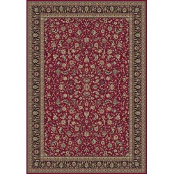 Tappeto persiano Tabriz classico floreale rosso 12311