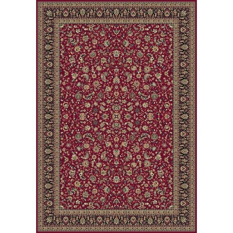 Carpet classico Tabriz classico floreale rosso 12311