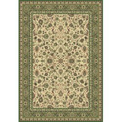 Carpet classico Tabriz classico floreale crema-verde 13720