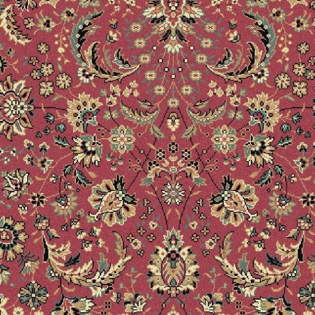 Tappeto persiano Tabriz classico floreale rosa 13720