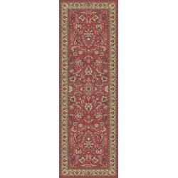 Tappeto persiano Tabriz classico passatoia floreale rosa 13720