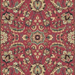 Tappeto persiano Tabriz classico passatoia floreale rosa 13720 2