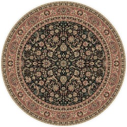 Carpet classico Tabriz classico rotondo floreale marine 13720