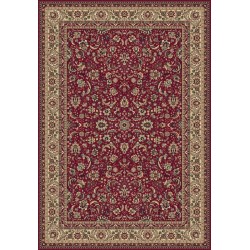 Carpet classico Tabriz classico floreale rosso 13720