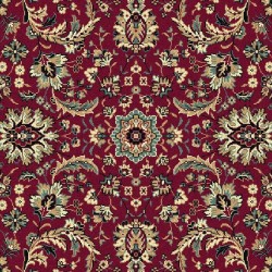 Carpet classico Tabriz classico floreale rosso 13720 2