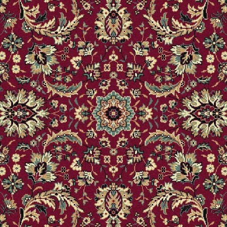 Carpet classico Tabriz classico floreale rosso 13720