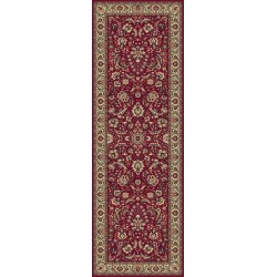 Carpet classico Tabriz classico passatoia floreale rosso 13720