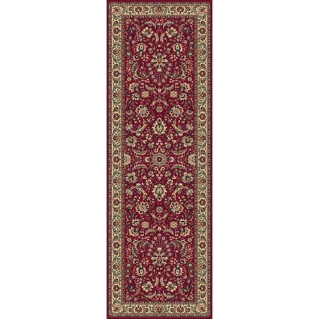 Carpet classico Tabriz classico passatoia floreale rosso 13720