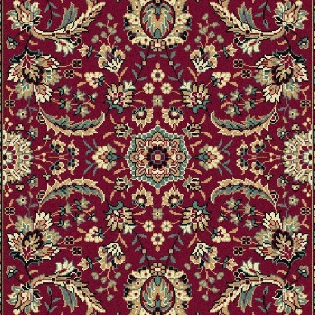 Carpet classico Tabriz classico passatoia floreale rosso 13720