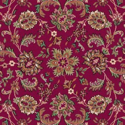 Carpet classico Isfahan lana rosso 1276-677 2