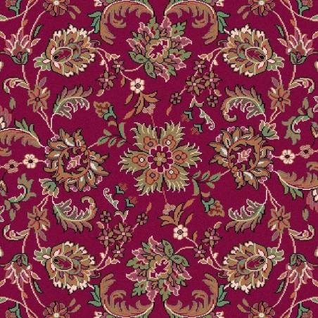 Carpet classico Isfahan lana rosso 1276-677