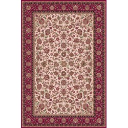 Tappeto persiano Isfahan lana crema-rosso 1276-680