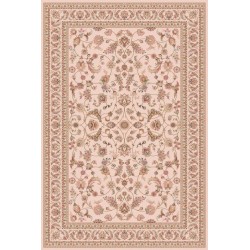 Carpet classico Isfahan lana crema-terra cotta 1277-694