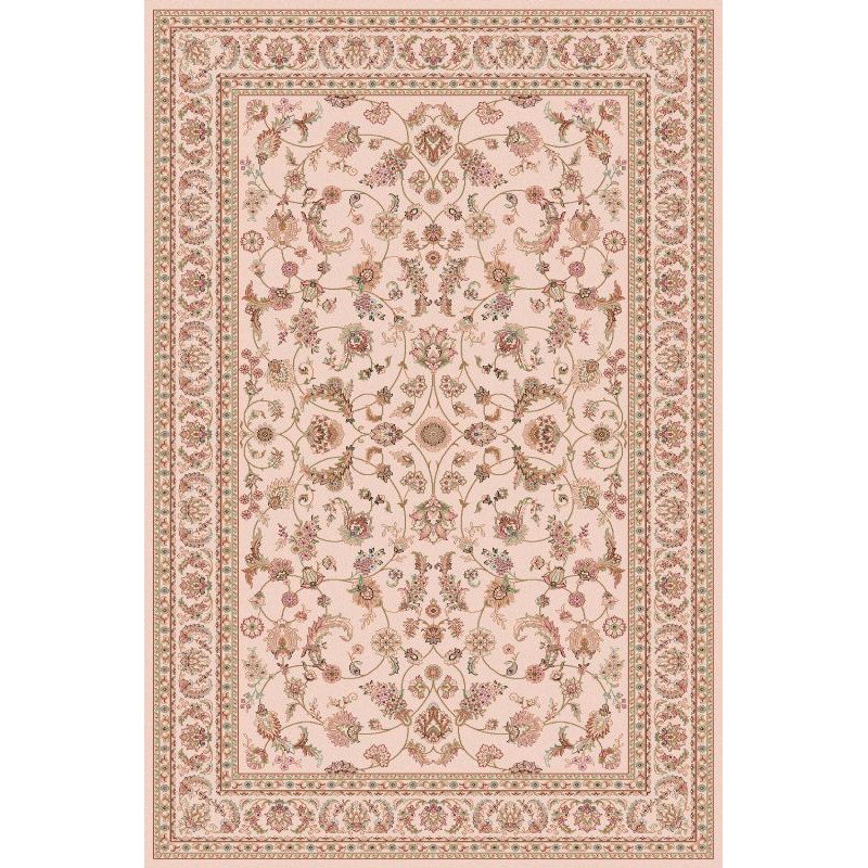 Carpet classico Isfahan lana crema-terra cotta 1277-694