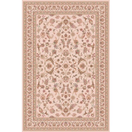 Carpet classico Isfahan lana crema-terra cotta 1277-694
