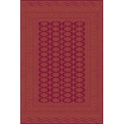 Carpet classico Bukhara lana extra fine rosso 1292-677