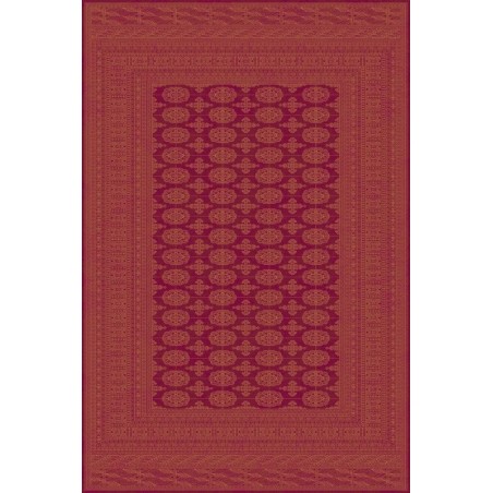 Carpet classico Bukhara lana extra fine rosso 1292-677