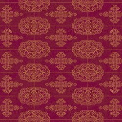 Carpet classico Bukhara lana extra fine rosso 1292-677 2