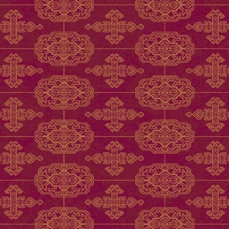 Tappeto persiano Bukhara lana extra fine rosso 1292-677