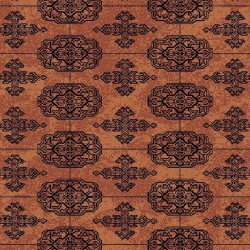 Tappeto persiano Bukhara lana extra fine oro 1292-681 2