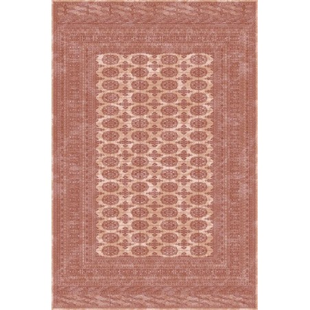 Carpet classico Bukhara lana extra fine crema-terra cotta 1292-694
